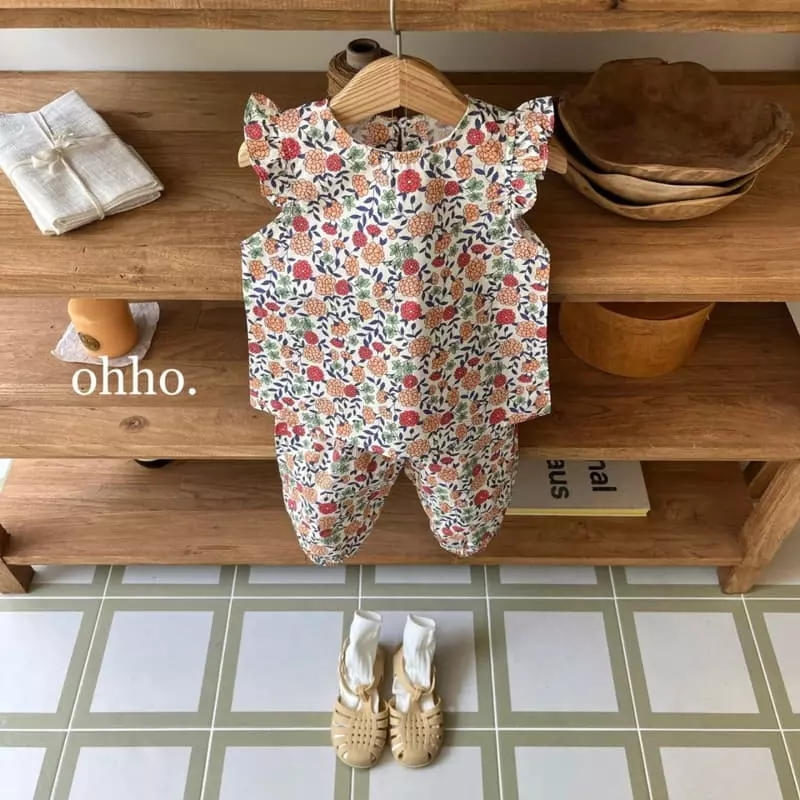 Ohho - Korean Children Fashion - #prettylittlegirls - Liberty Capri Pnats - 8