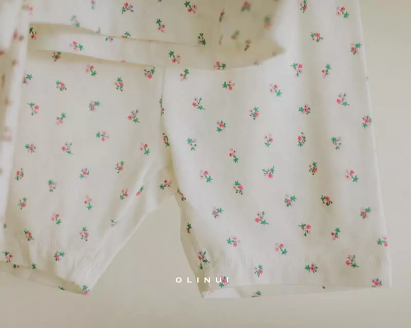 Olinui - Korean Baby Fashion - #babygirlfashion - Flower Pop Corn Easywear - 12