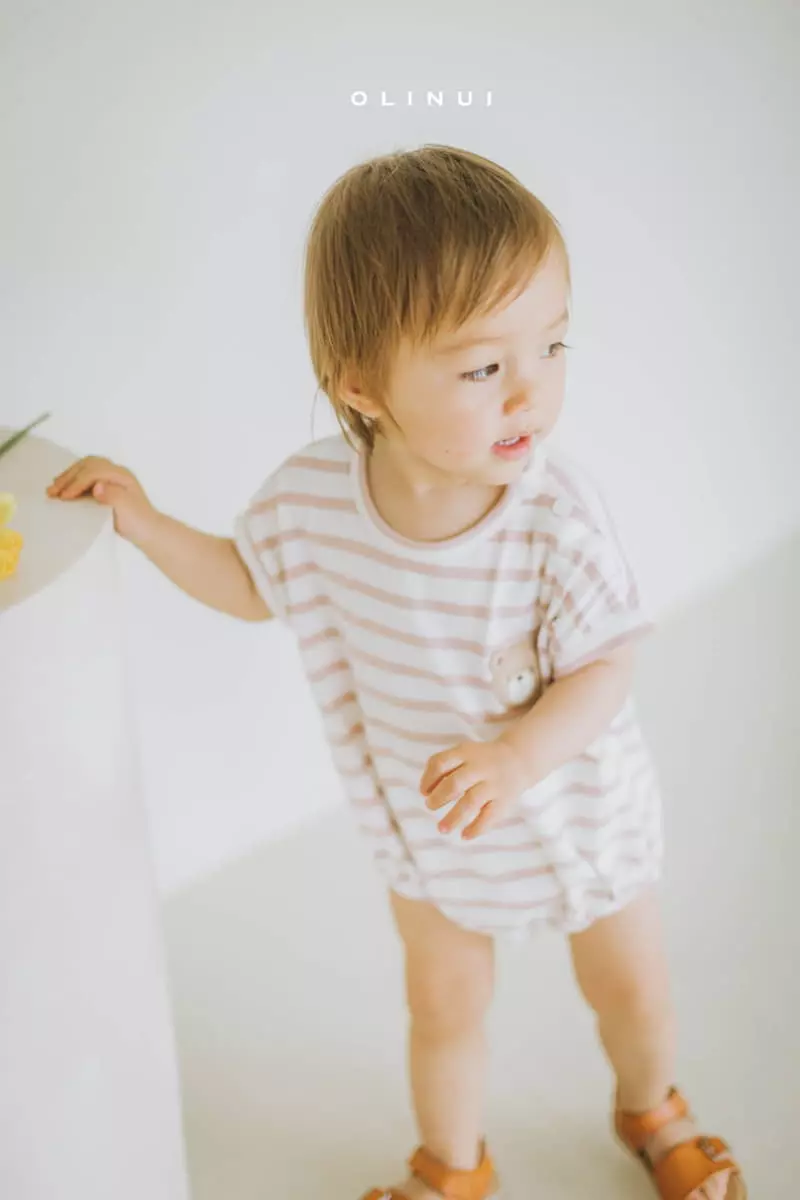 Olinui - Korean Baby Fashion - #babylifestyle - Magic Bear Bodysuit - 8