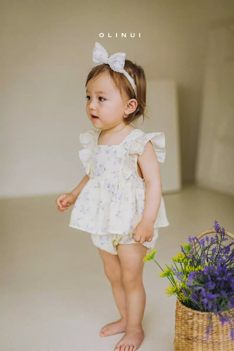 Olinui - Korean Baby Fashion - #babyoninstagram - Positano Bodysuit - 3