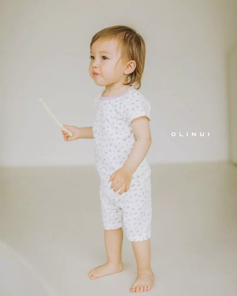 Olinui - Korean Baby Fashion - #babywear - Flower Pop Corn Easywear - 3