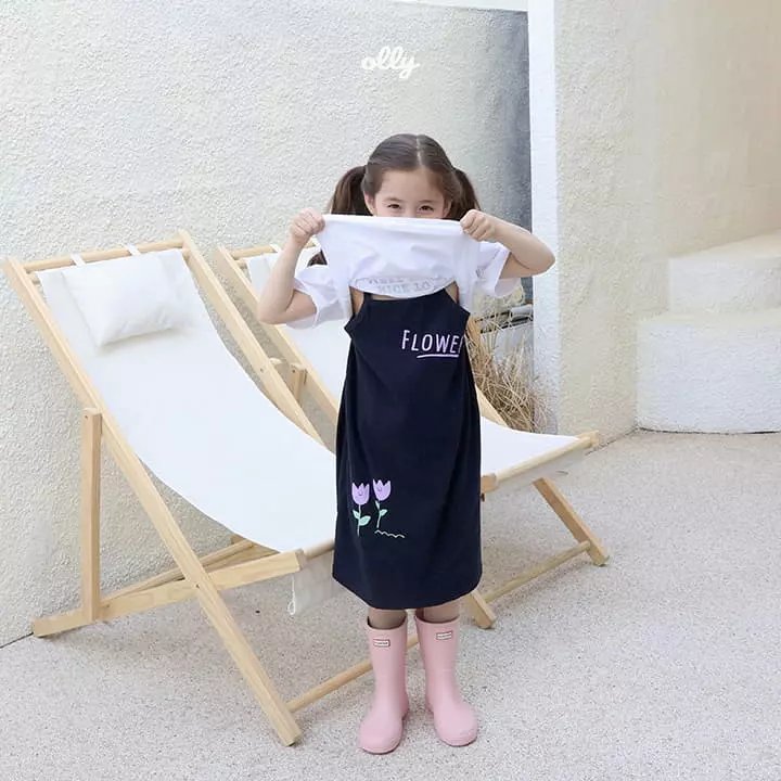 Ollymarket - Korean Children Fashion - #childofig - Flower One-piece - 11