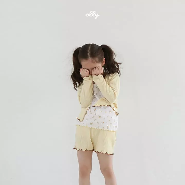 Ollymarket - Korean Children Fashion - #childrensboutique - Hey Cardigan Set - 3