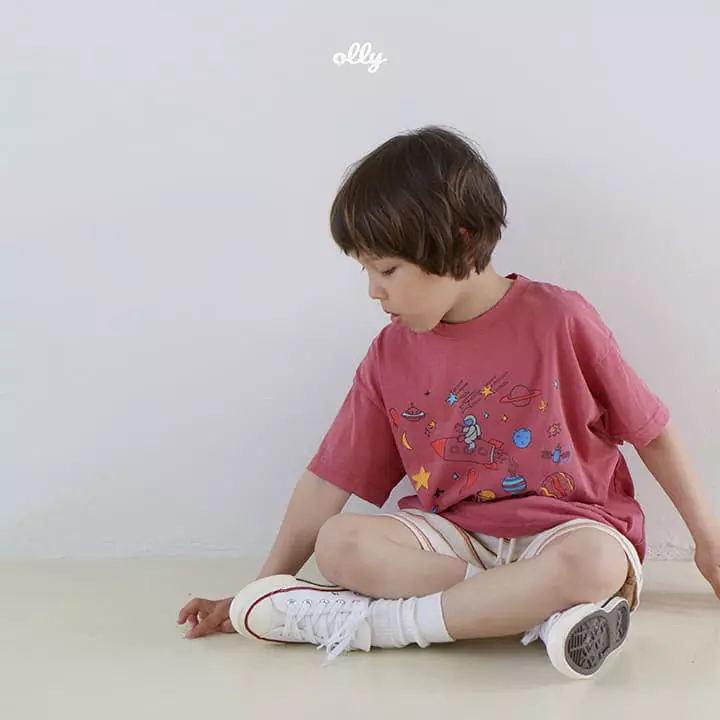 Ollymarket - Korean Children Fashion - #designkidswear - Space Pigment Tee - 9
