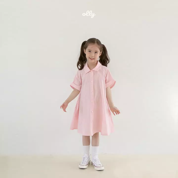 Ollymarket - Korean Children Fashion - #minifashionista - Air Collar One-piece