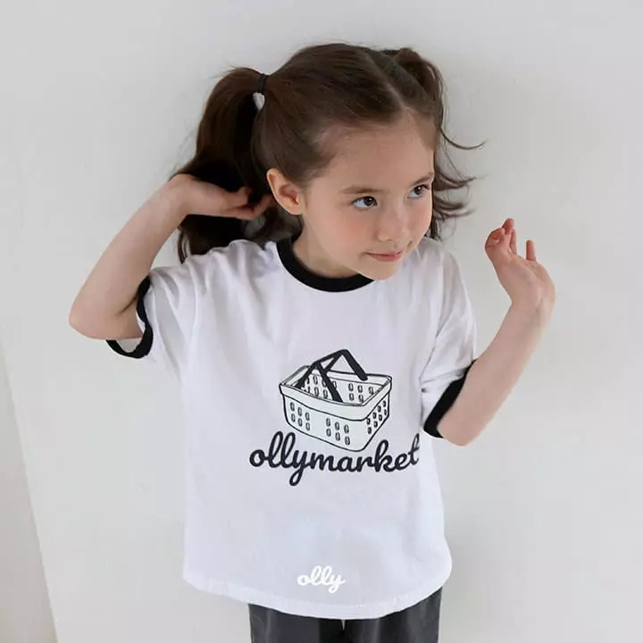 Ollymarket - Korean Children Fashion - #prettylittlegirls - Basket Tee