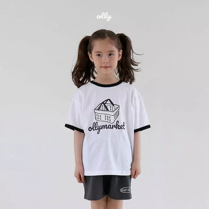 Ollymarket - Korean Children Fashion - #toddlerclothing - Basket Tee - 3