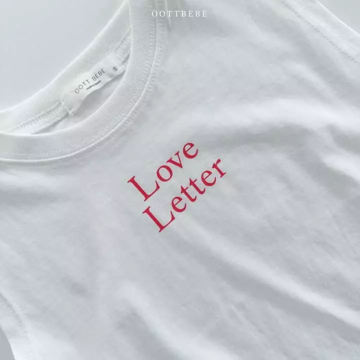 Oott Bebe - Korean Baby Fashion - #babyboutique - Love Letter Bodysuit - 6