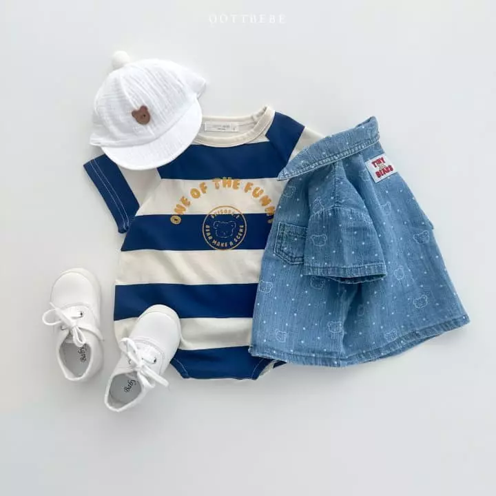 Oott Bebe - Korean Baby Fashion - #smilingbaby - Funny Bodysuit - 4