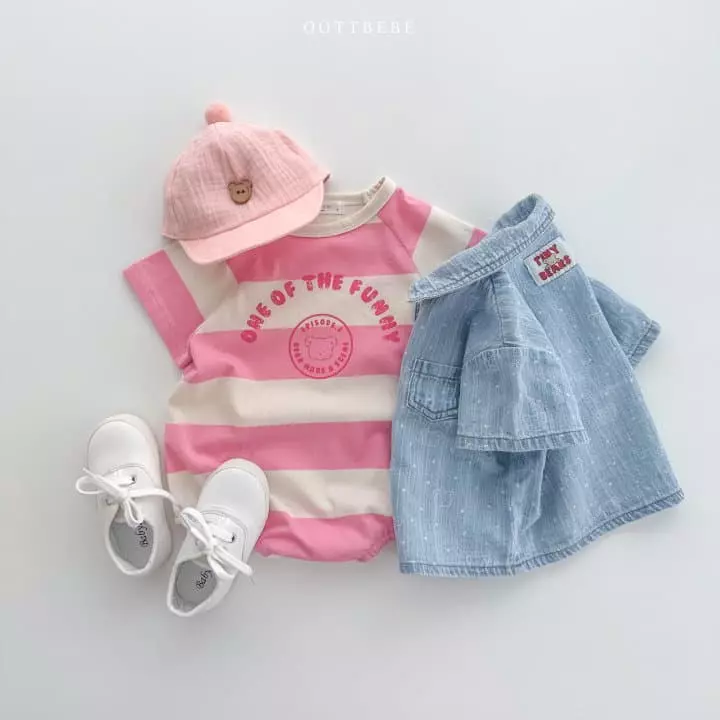 Oott Bebe - Korean Baby Fashion - #babyclothing - Funny Bodysuit - 6