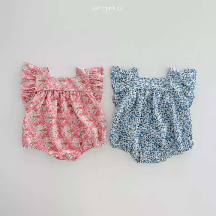 Oott Bebe - Korean Baby Fashion - #babyclothing - Pong Pong Bodysuit - 12