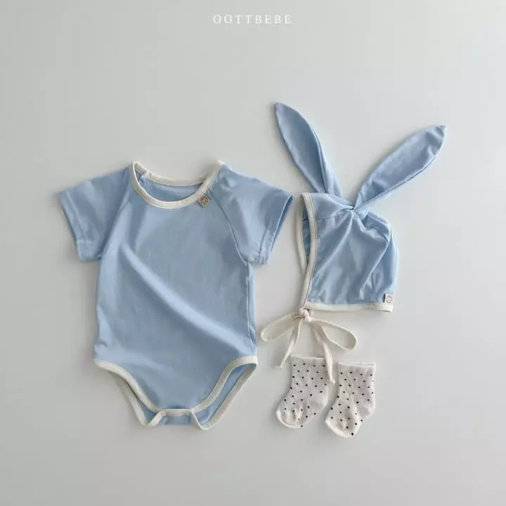 Oott Bebe - Korean Baby Fashion - #babyfashion - Dream Modal Bodysuit - 12