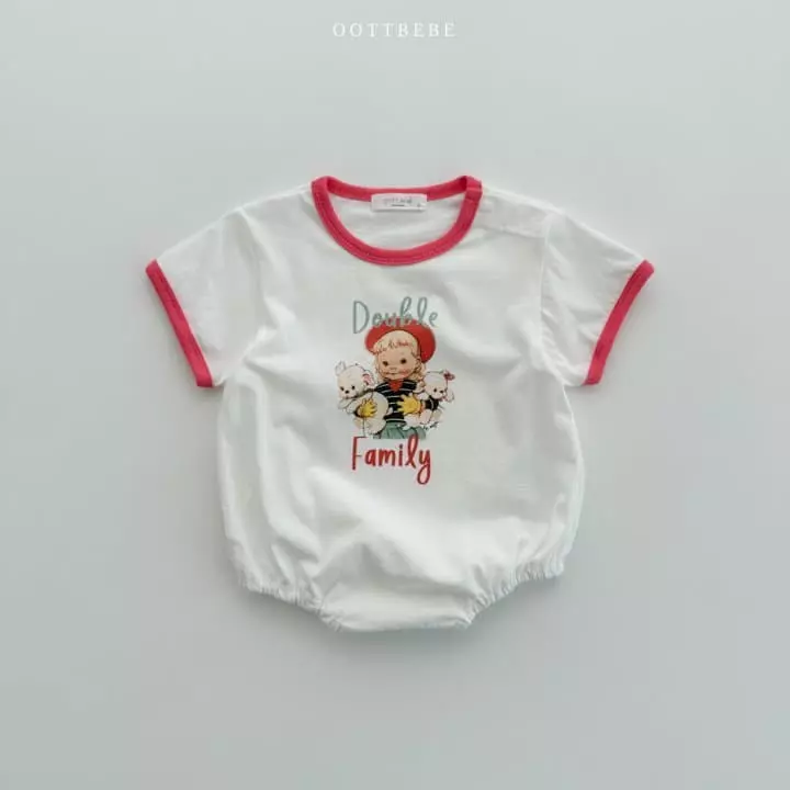Oott Bebe - Korean Baby Fashion - #babyfever - Awesome Dolls Bodysuit - 2