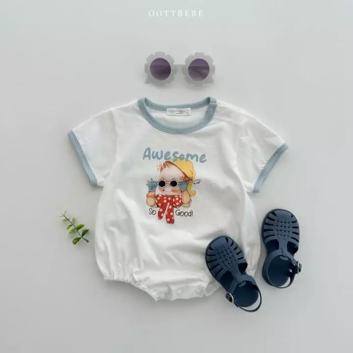 Oott Bebe - Korean Baby Fashion - #babygirlfashion - Awesome Dolls Bodysuit - 3