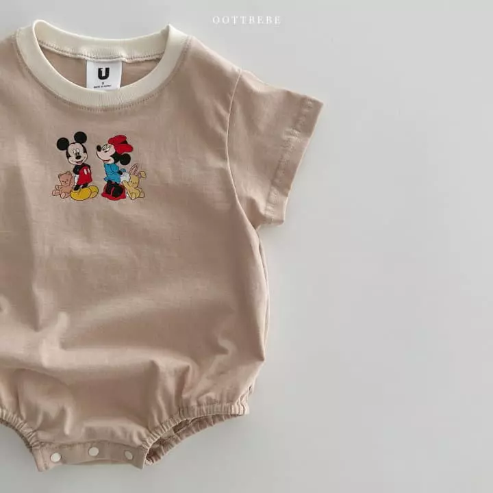 Oott Bebe - Korean Baby Fashion - #babygirlfashion - D Modern Bodysuit - 6