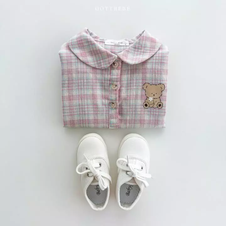 Oott Bebe - Korean Baby Fashion - #babylifestyle - Coou Check Bodysuit - 11