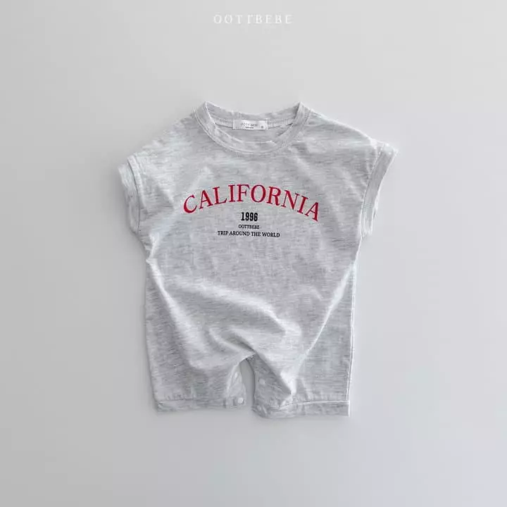 Oott Bebe - Korean Baby Fashion - #babylifestyle - California Shorts Bodysuit