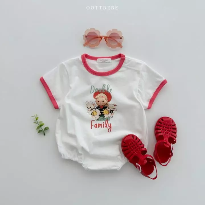 Oott Bebe - Korean Baby Fashion - #babygirlfashion - Awesome Dolls Bodysuit - 4