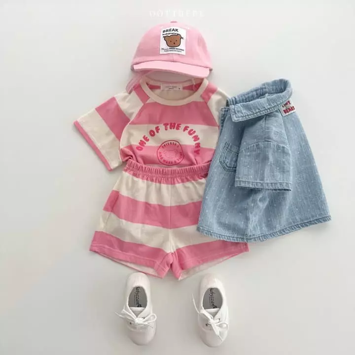 Oott Bebe - Korean Baby Fashion - #babylifestyle - Funny Top Bottom Set - 9
