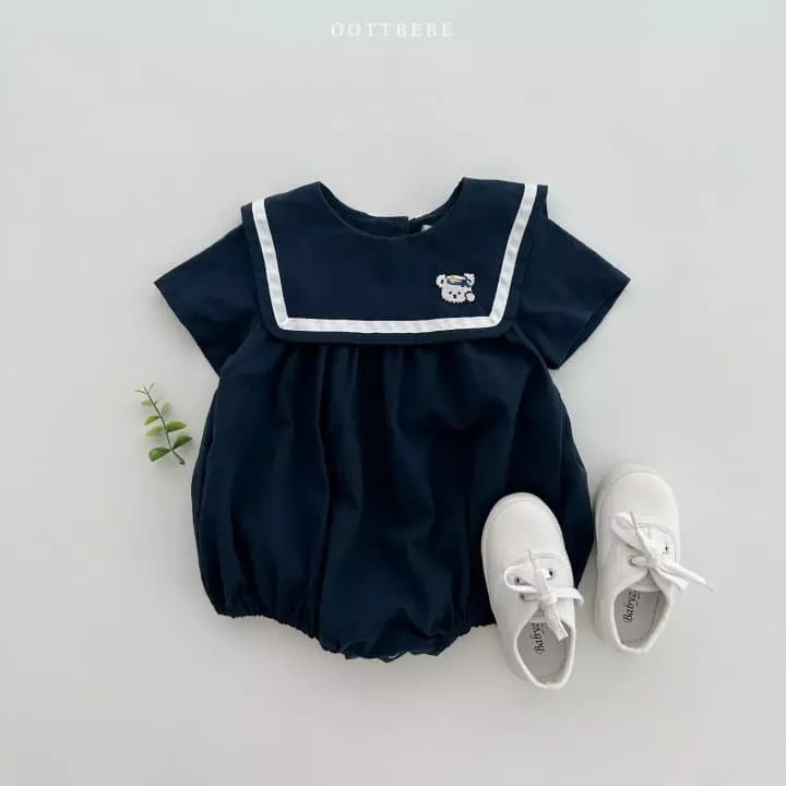 Oott Bebe - Korean Baby Fashion - #babyoninstagram - Marnie Bear Bodysuit - 7