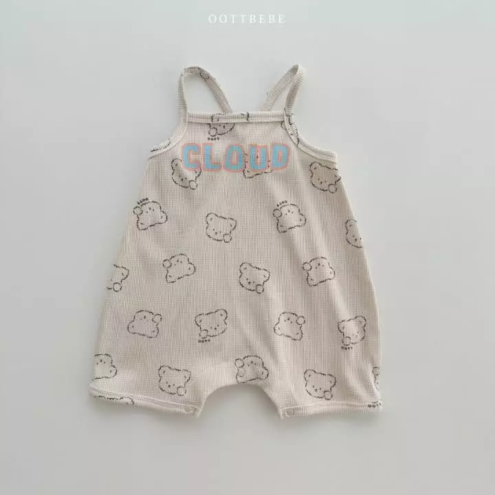 Oott Bebe - Korean Baby Fashion - #babyoninstagram - Cloud Waffle Bodysuit