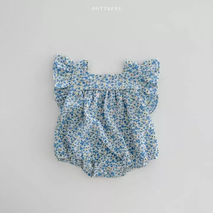 Oott Bebe - Korean Baby Fashion - #babyoninstagram - Pong Pong Bodysuit - 2