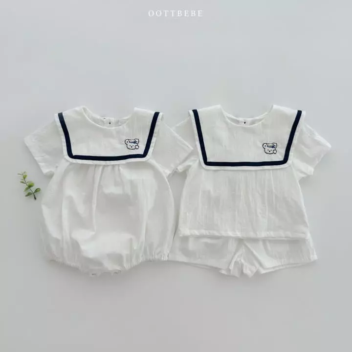Oott Bebe - Korean Baby Fashion - #babyootd - Marnie Bear Bodysuit - 8