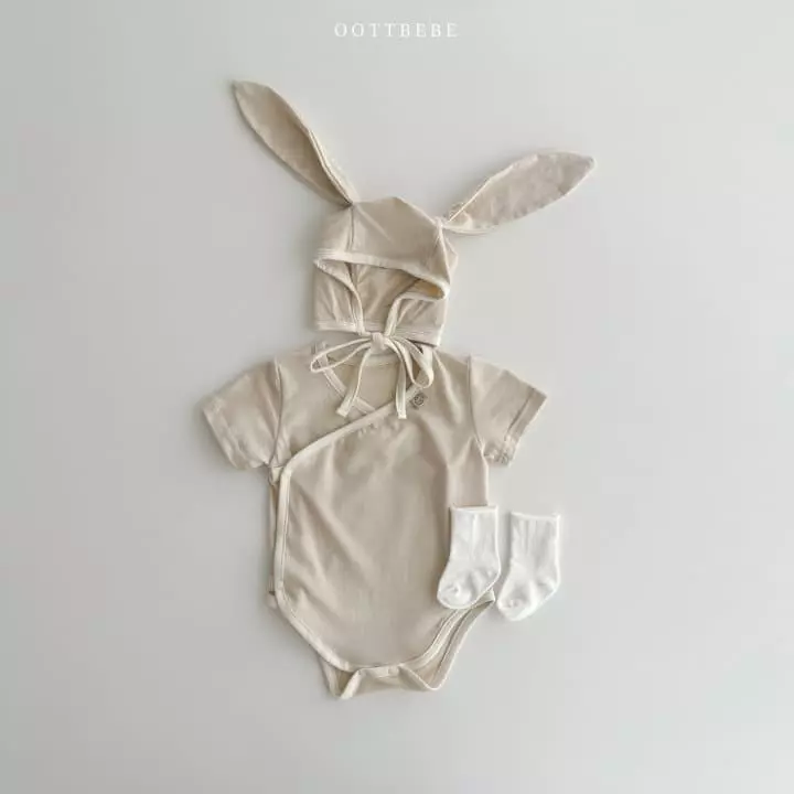 Oott Bebe - Korean Baby Fashion - #babyoutfit - Dream Modal Benet Bodysuit - 2