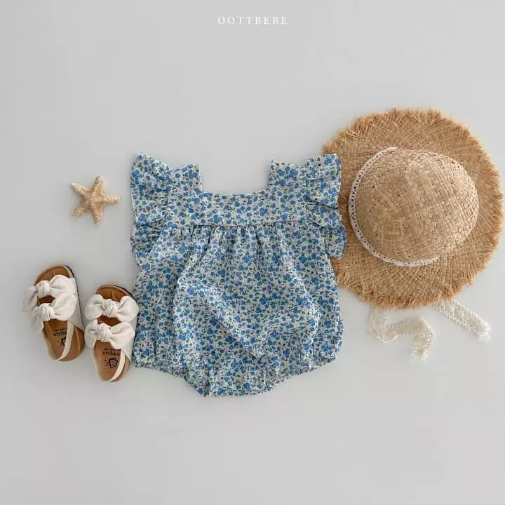 Oott Bebe - Korean Baby Fashion - #babyootd - Pong Pong Bodysuit - 4