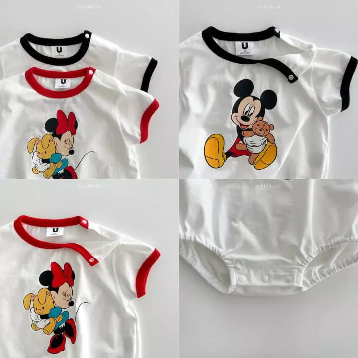 Oott Bebe - Korean Baby Fashion - #babywear - Hug D Bear Bodysuit - 8