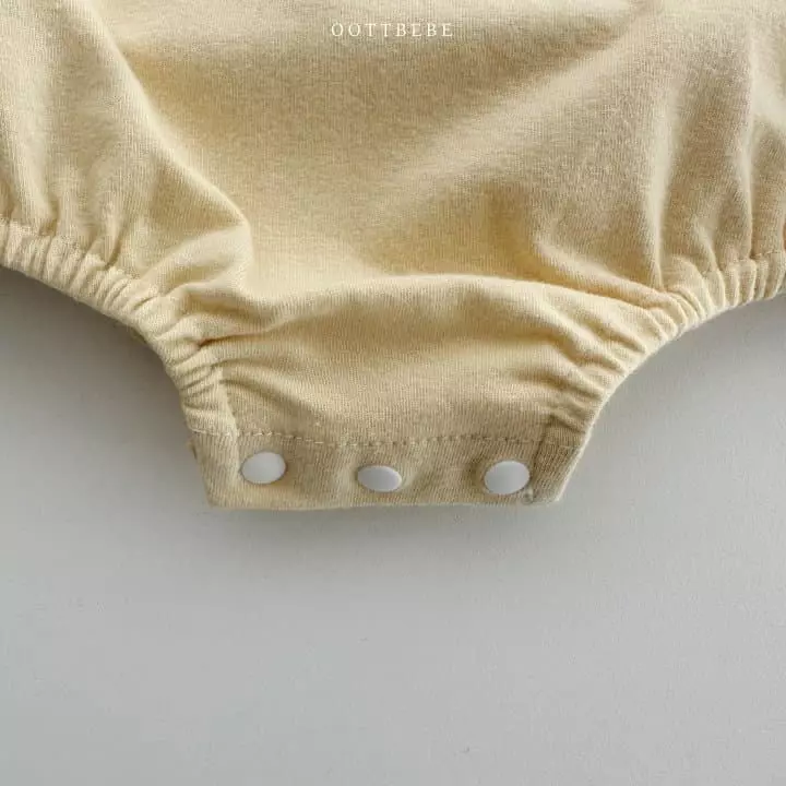 Oott Bebe - Korean Baby Fashion - #onlinebabyboutique - Daisy Puff Bodysuit - 9