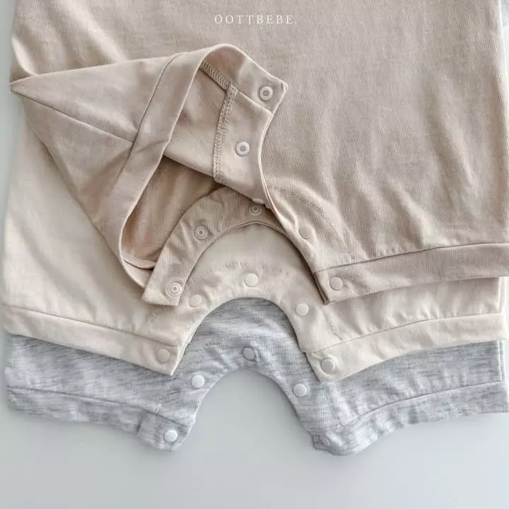 Oott Bebe - Korean Baby Fashion - #onlinebabyshop - California Shorts Bodysuit - 8