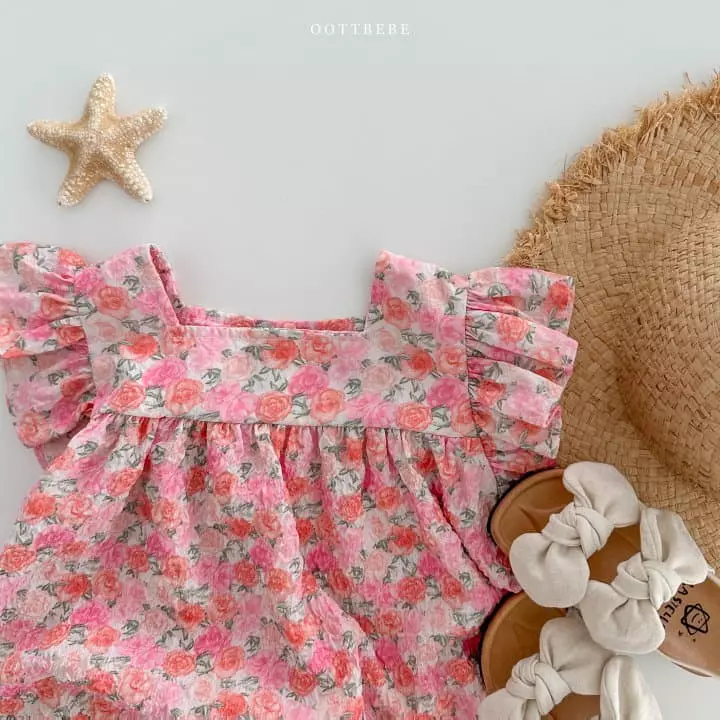 Oott Bebe - Korean Baby Fashion - #onlinebabyshop - Pong Pong Bodysuit - 8