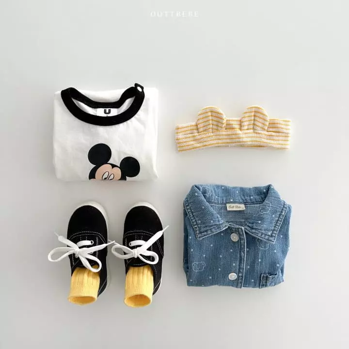 Oott Bebe - Korean Baby Fashion - #smilingbaby - Hug D Bear Bodysuit - 11