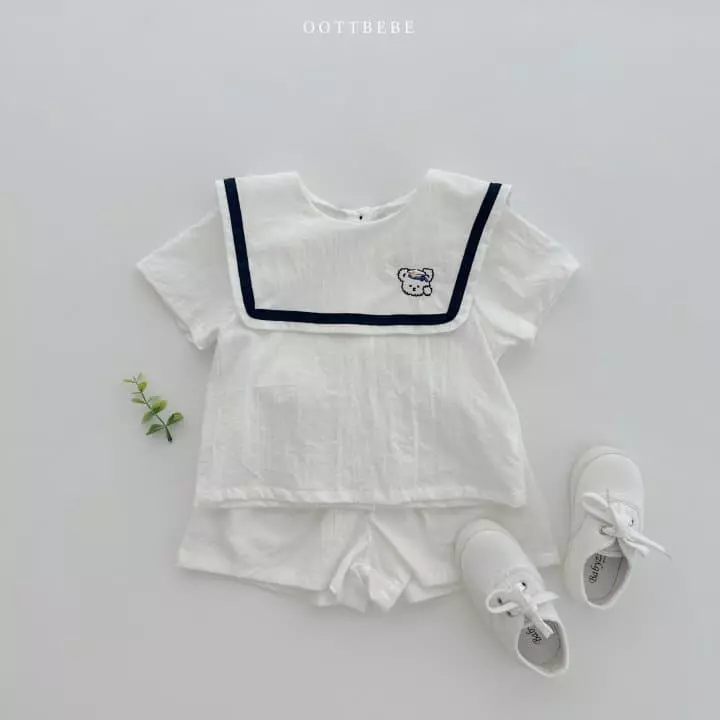Oott Bebe - Korean Children Fashion - #Kfashion4kids - Marine Bear Shorts - 12