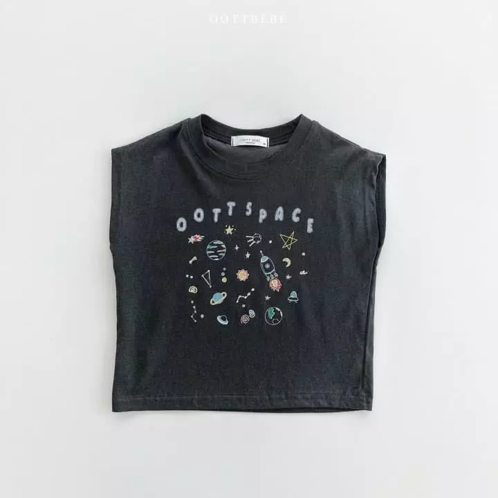 Oott Bebe - Korean Children Fashion - #Kfashion4kids - Space Sleeveless - 2