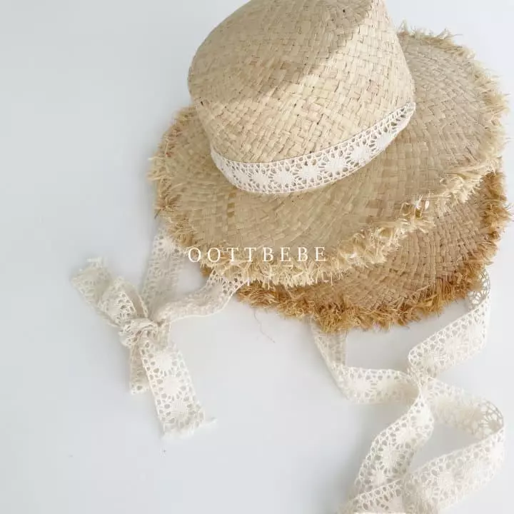 Oott Bebe - Korean Children Fashion - #stylishchildhood - Lace Hat 52cm~ 54cm - 4