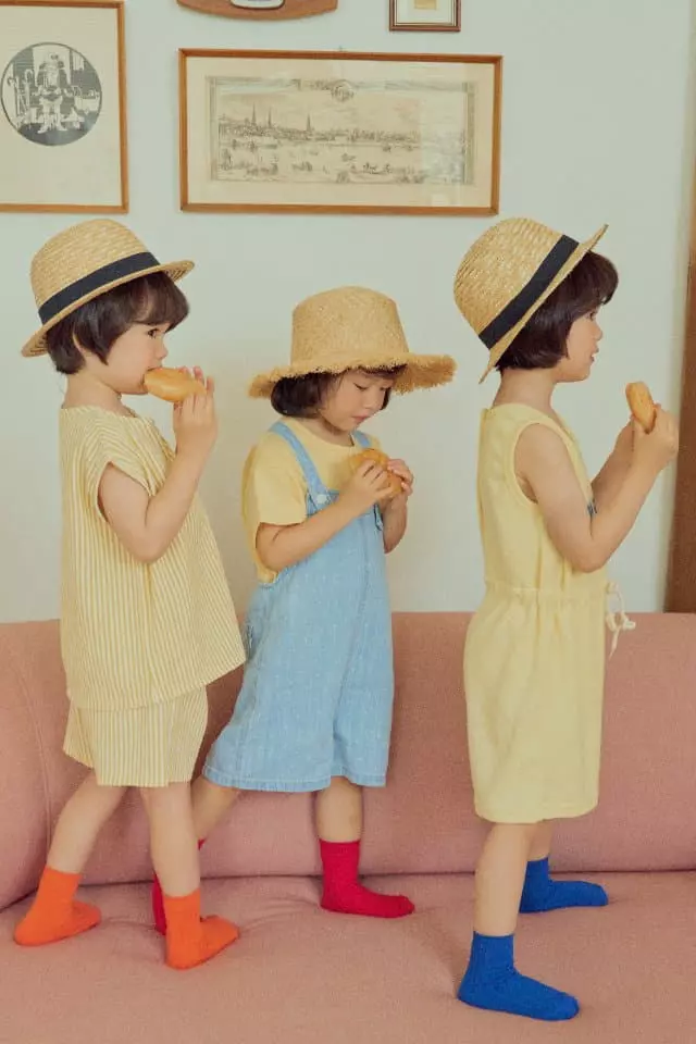 Oott Bebe - Korean Children Fashion - #designkidswear - Black Circle Hat 52cm~ 54cm - 7