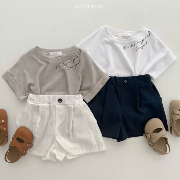 Oott Bebe - Korean Children Fashion - #discoveringself - Marine Bear Shorts - 7