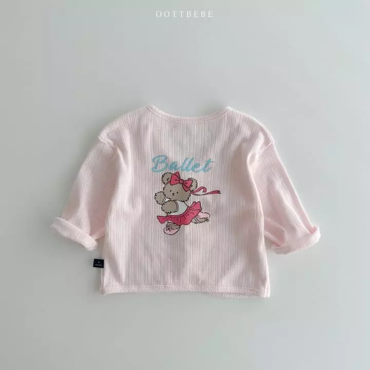 Oott Bebe - Korean Children Fashion - #discoveringself - Jacquard Cardigan - 3