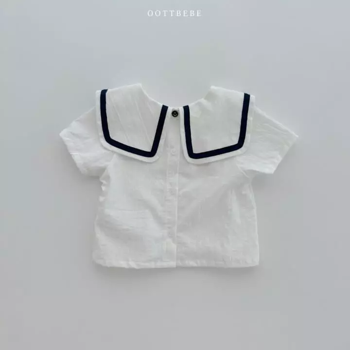 Oott Bebe - Korean Children Fashion - #fashionkids - Marine Bear Blouse - 7