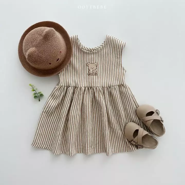 Oott Bebe - Korean Children Fashion - #fashionkids - Jijimi Oott One-piece - 3