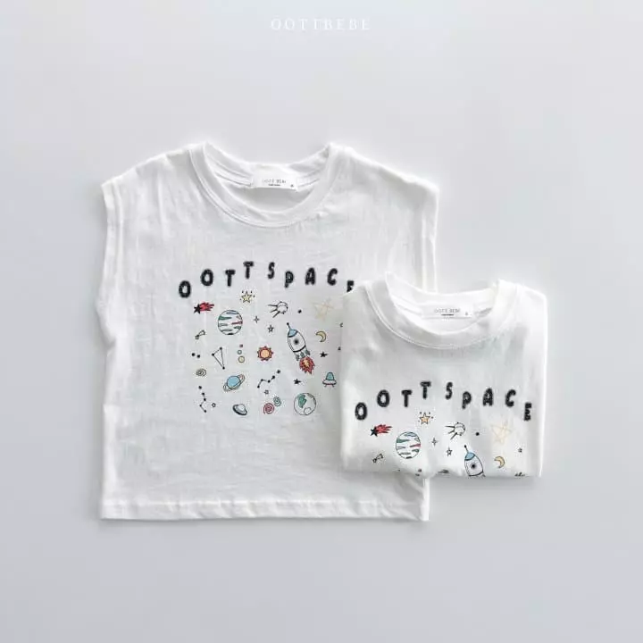 Oott Bebe - Korean Children Fashion - #fashionkids - Space Sleeveless - 12