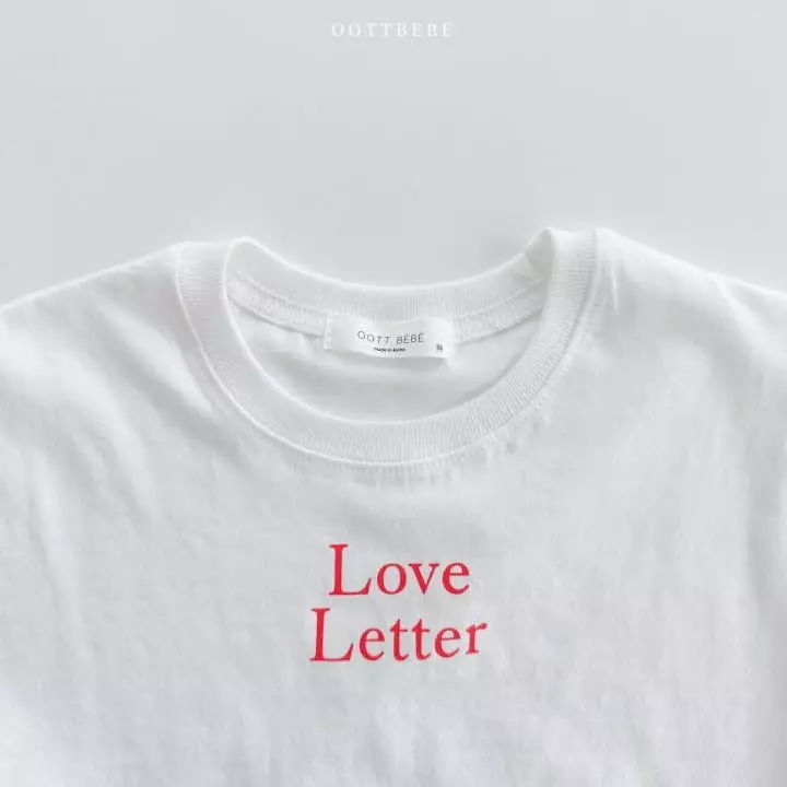 Oott Bebe - Korean Children Fashion - #fashionkids - Love Letter Sleeveless - 9