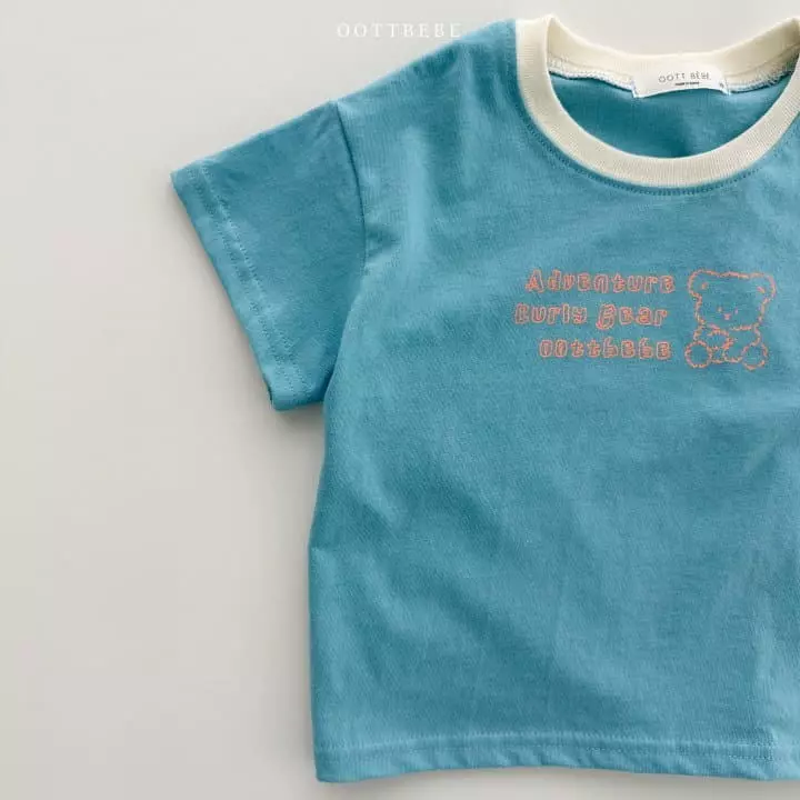 Oott Bebe - Korean Children Fashion - #kidsshorts - Adventure Tee - 6