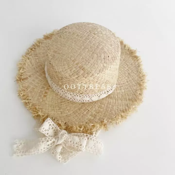 Oott Bebe - Korean Children Fashion - #kidsshorts - Lace Hat 52cm~ 54cm - 9