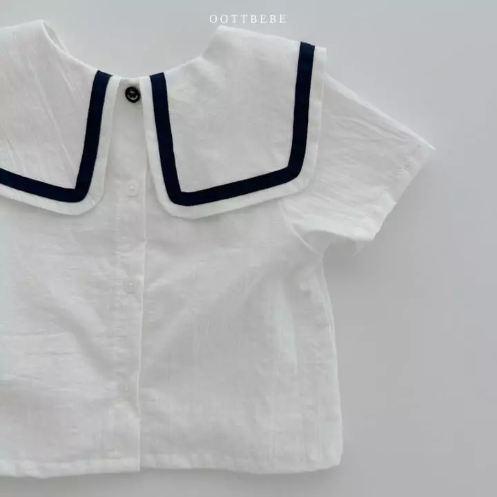 Oott Bebe - Korean Children Fashion - #kidsstore - Marine Bear Blouse - 9