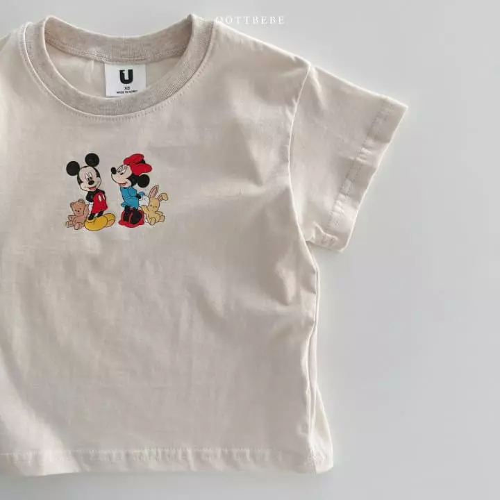 Oott Bebe - Korean Children Fashion - #kidsstore - D Modern Tee - 6