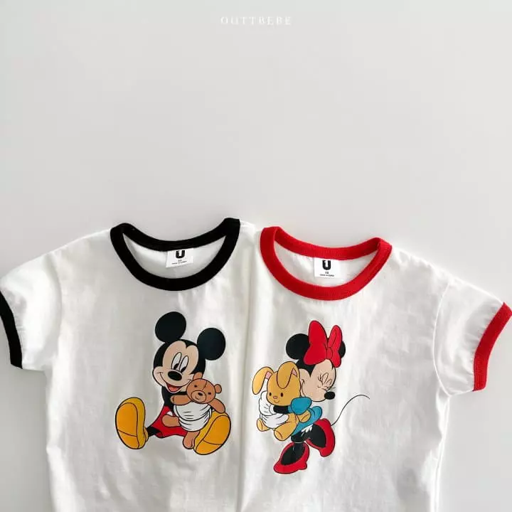 Oott Bebe - Korean Children Fashion - #littlefashionista - Hug D Bear Tee - 5