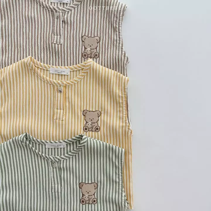 Oott Bebe - Korean Children Fashion - #magicofchildhood - Jijimi Oott Top Bottom Set - 8